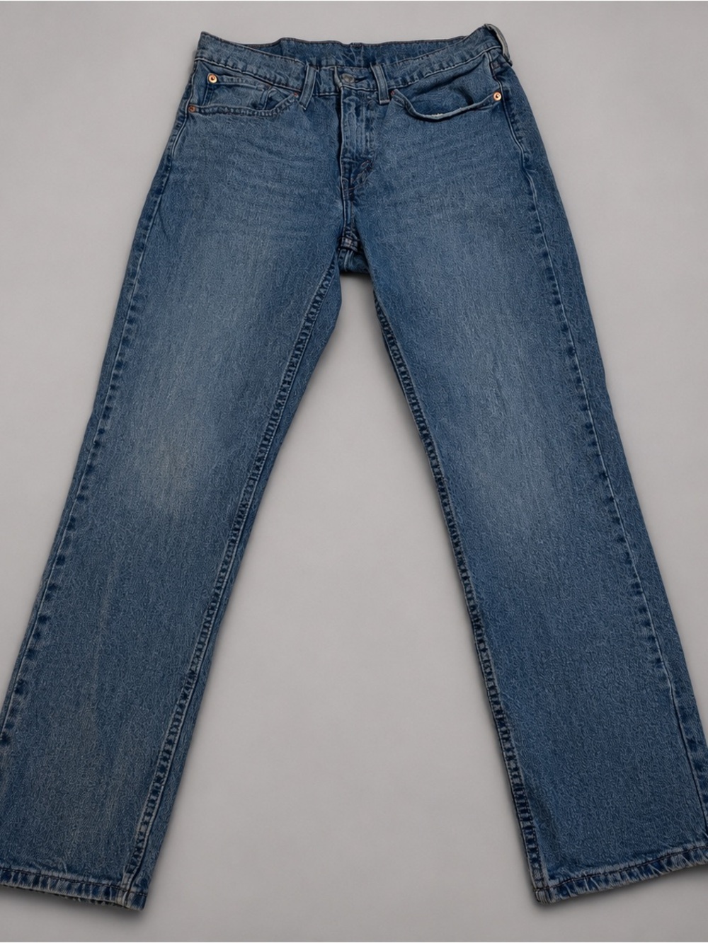 Levi’s 514 Jeans Mens W31 L30 Straight Fit Medium Wash Blue Denim